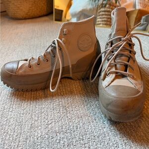 Converse weatherproof platform high top